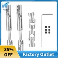 3Pcs Metal Drive Shaft Driveshaft CVD for WPL B16 B36 JJRC Q60 Q63 Q64 Fayee FY004 MN-77 6WD 6X6 RC 