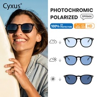 Cyxus Photochromic Polarized Sunglasses Multiple Colors Uv400 Outdoor Color Change Filter For Men An