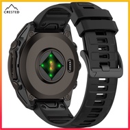 Dây đeo Quick Fit 22mm 26mm cho Garmin Fenix 8 7X 7Pro Fenix 6X 6 5X 5Plus Tactix 7 Dây Silicone Thể