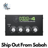 Mackie HM-4 4-Channel Headphone Amplifier (HM4)