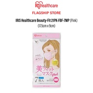 IRIS Healthcare Japan Beauty-Fit PINK Face Mask, 21PK-FBF-7MP, 3ply, Individually Packed, 7pcs/bag