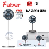 Faber Stand Fan  8" | FSF SCENTO C5311 | Turbo Fan 8" | Kipas Berdiri