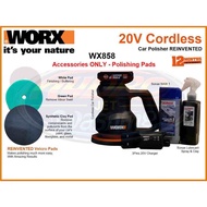 Worx Car Polishing (WX858.99) Accessories - Velcro Pads