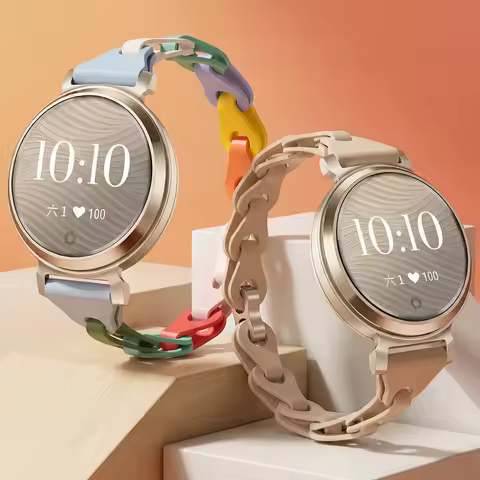 14mm Stylish & elegant chain-link Bands Soft & Breathable Watchband Quick Release Band for Garmin Li