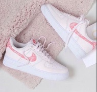 全新正品Nike air Force 1 粉色變形蟲shoes sneakers 波鞋運動鞋