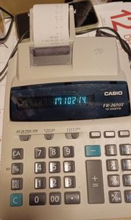 Casio打印計數機
