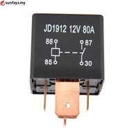 【S-HOT】Waterproof Heavy Duty Relay 4Pin DC 24V 12V 80A 1912 Automotive Car Relay