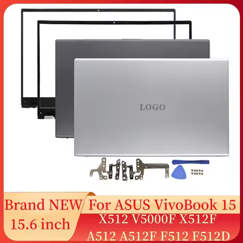 Laptop Case For ASUS VivoBook 15 X512 V5000F X512F A512 A512F F512 Notebook LCD Back Cover Front Fra