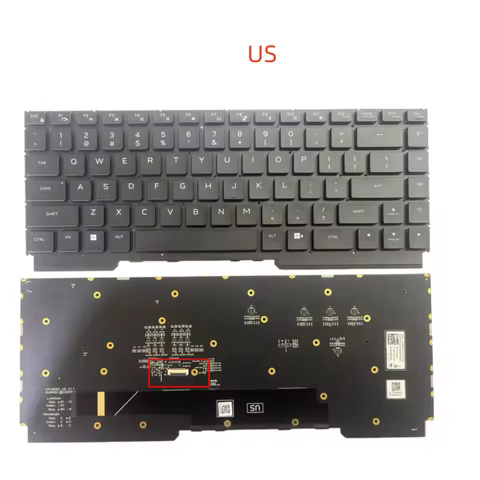 RGB Backlit US RU JP Keyboard For Dell For Alienware M15 Ryzen Edition R5 M15 R5 R6 038C17 38C17 G16