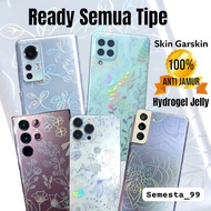 Skin Back Hydrogel Rainbow Xiaomi Mi 13T 13 13PRO 13LITE/Mi 12 5G 12PRO 12LITE/Mi 11 5G 11LITE 11 ULTRA/Mi Note 10 5G Garskin Jelly Back Protector Cover Flower/Flower Leaf/Leaf Matte Hologram Aurora Transparent Anti-Fungal Scratch Xiaomi Mi Case 2023