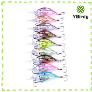 YRBWDYZDH Fishing Lures, Artificial 9g Fishing Lures Bait, Professional Group Fishes 7.5cm Crankbait