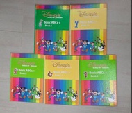 【二手散裝書】迪士尼美語世界 Disney's World of English - Basic ABCs+ (共 5 本)