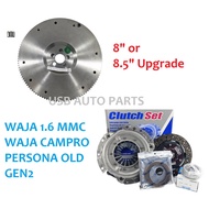 PROTON WAJA 1.6 MMC CAMPRO GEN2 PERSONA OLD SAGA BLM 1.6 Mod Flywheel with Clutch Kit Set 8 / 8.5 In