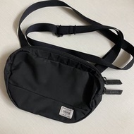日本製 PORTER GIRL MOUSSE SHOULDER BAG (S) BLACK 黑色 半圓 單肩包 側背包 斜揹袋 小袋 小廢包 unisex 男女通用