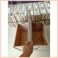◹ ☑ ✗ folding Derby Box/Cock Box DUPLEX for Gamefowl