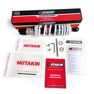 MUTAKIN โช้คหลังเว แท้ โช๊คแก๊ส MIO QBIX FINO Scoopy CLICK150 AEROX NMAX CLICK125 GT125 275/295/305/