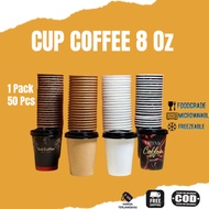 Cup coffee 8 Oz Heat Resistant Coffee Cup