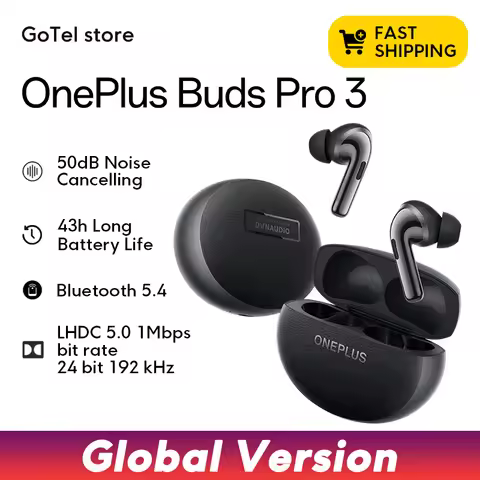 Oneplus Buds Pro 3 TWS Bluetooth Earphone 50dB ANC Noise Canceling 43h Battery Life For Oneplus 13 G