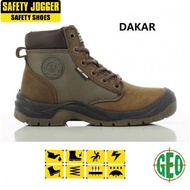 SAFETY JOGGER DAKAR SAFETY SHOES BOOTS (BROWN) SIZE 38-47 ( Kasut Keselamatan)