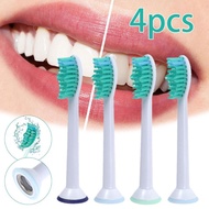 NEW 4pcs Electrical Advance Power Battery Toothbrush -Replacement Electric Brush Head  Adapt To Philips Electric Toothbrush Head