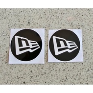 New Era Cap Official Logo Round Shape Premium Sticker