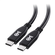 Cable Matters 40Gbps ショートUSB4 ケーブル - 0.3m、(8K@60Hz / 4K@240Hzビデオ、240W充電、40Gbpsデータ) USB 4/ US