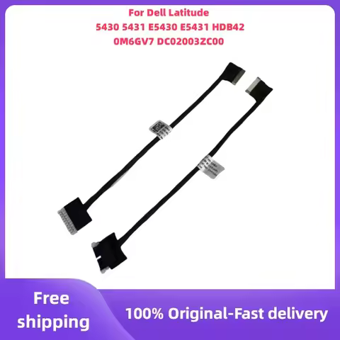Battery Flex Cable For Dell Latitude 5430 5431 E5430 E5431 HDB42 Laptop Battery Cable Connector Line
