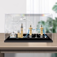 Acrylic Display Box For Lego 21034 London Figurine Case Transparent Storage Box