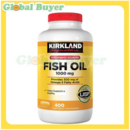 Kirkland Signature - 深海魚油 1000mg (Total Omega-3s 300mg) 400粒