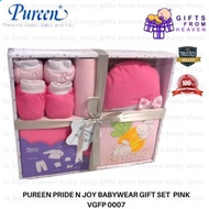 PUREEN PRIDE N JOY BABYWEAR GIFT SET PINK VGFP 0007