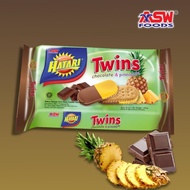 HJJ  Hatari Twins Chocolate & Pineapple Biscuit 190gr / Biskuit Coklat Nans