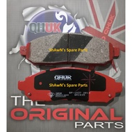 FRONT SET Nissan Navara D40 / Serena Hybrid C26 Disc Brake Pad - QHUK BP-1837M-Q