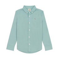 Giordano Juniors Oxford Embroidery Shirt 03043093001 เสื้อเชิ้ตเด็ก