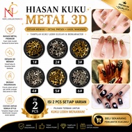 3D Punk jar Nail Decorations - 3D Punk Nail Art Decorations - Vintage Nail Art Accessories - Punk Na