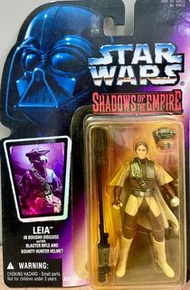 🈲 絕版珍藏 🈲 Hasbro Kenner Star Wars SHADOWS OF THE EMPIRE Action Figure LEIA IN BOUSHH DISGUISE with BL