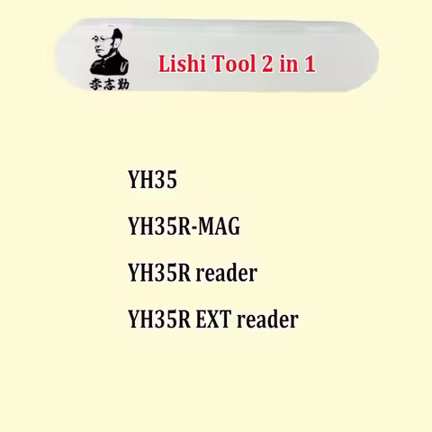 New Lishi 2 in 1 Tool YH35 YH35R-MAG ,YH35R Reader ,YH35R EXT Reader Locksmith Tools for Yamaha Moto