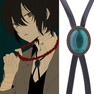 Dazai Osamu cosplay adjustable bow tie bolo tie fashion bolo tie animation anime necktie