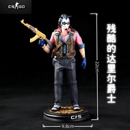CSGO Anti-Terrorist Elite Game Merchandise Soldier Figure Agent Skin Resin Model Decoration Toy Birt