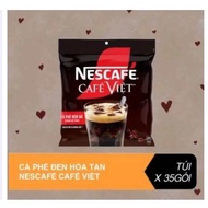 Cà Phê Đen Đá Nescafe Cafe Việt Bịch 35 Gói * 16G Date New 2024