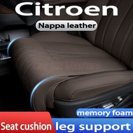 Citroen Car seat cushion Car Seat Leg Rest Extended Leather memory foam Car Leg Support Comfortable 