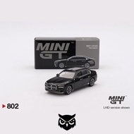 (Sealed) MiniGT bmw i7 xDrive60 Black Sapphire (Box)