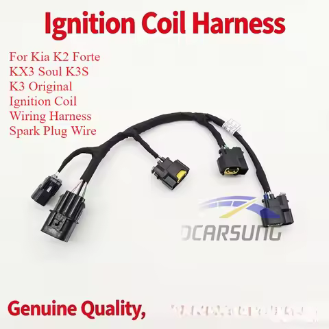 For Kia K2 Forte KX3 Soul K3S K3 Original Ignition Coil Wiring Harness Spark Plug Wire