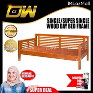 Single/Super Single Wood Day Bed Frame/ Wooden Bedframe / Wooden Day Bed / Adult Bedframe / Large Be