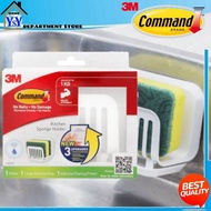 3M™ COMMAND™-17650D KITCHEN SPONGE HOLDER (PRIMER) | WATER-RESISTANT | WHITE 1KG