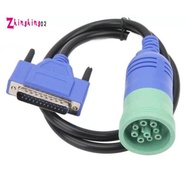 EST V8.6 9PIN Heavy Truck Diagnostic Tool K-LINE Cable for CNH EST DPA5 Truck Repair
