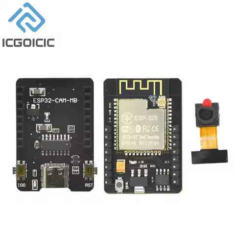 Type-C ESP32-CAM WiFi Bluetooth Module ESP32 Serial to WiFi ESP32 CAM Development Board With OV2640 