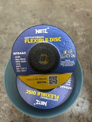 【Ready Stock in Malaysia】NIETZ Original 6FD4AC 100x3.0x16mm Flexible Disc  (25PCS/BOX)