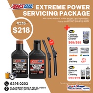 Car Servicing Package - AMSOIL Extreme Power Engine Oil Service Package | 0W30 / 0W40