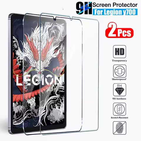 2PCS Tempered Glass for Lenovo Legion Y700 2025 8.8 inch Screen Protector for Legion Y700 3rd 2rd ge