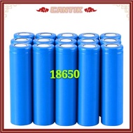READY STOCK 18650  Lithium battery Flat head battery  Flat head 18650 li-lon Bateri Lithium Battery 